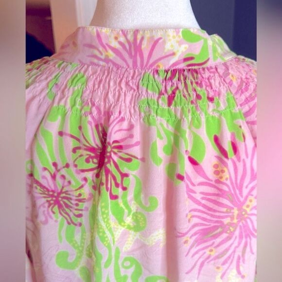 Lilly Pulitzer Elsa Silk Blouse - Picture 5 of 9